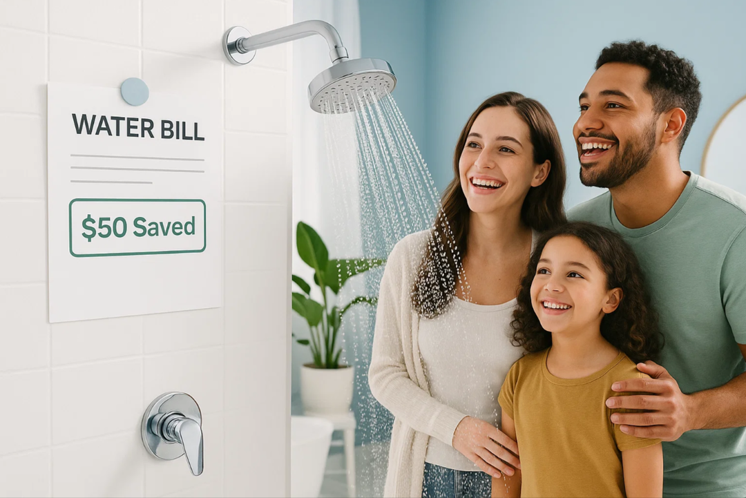 Wasting $50 a Month on Water? A Simple Shower Upgrade Could Fix That