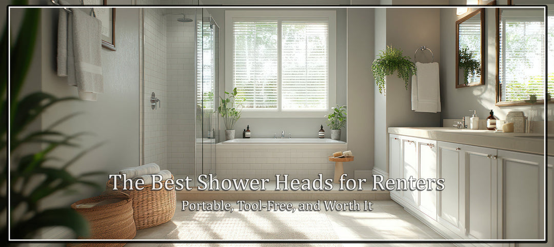 The Best Shower Heads for Renters: Portable, Tool-Free, and Worth It