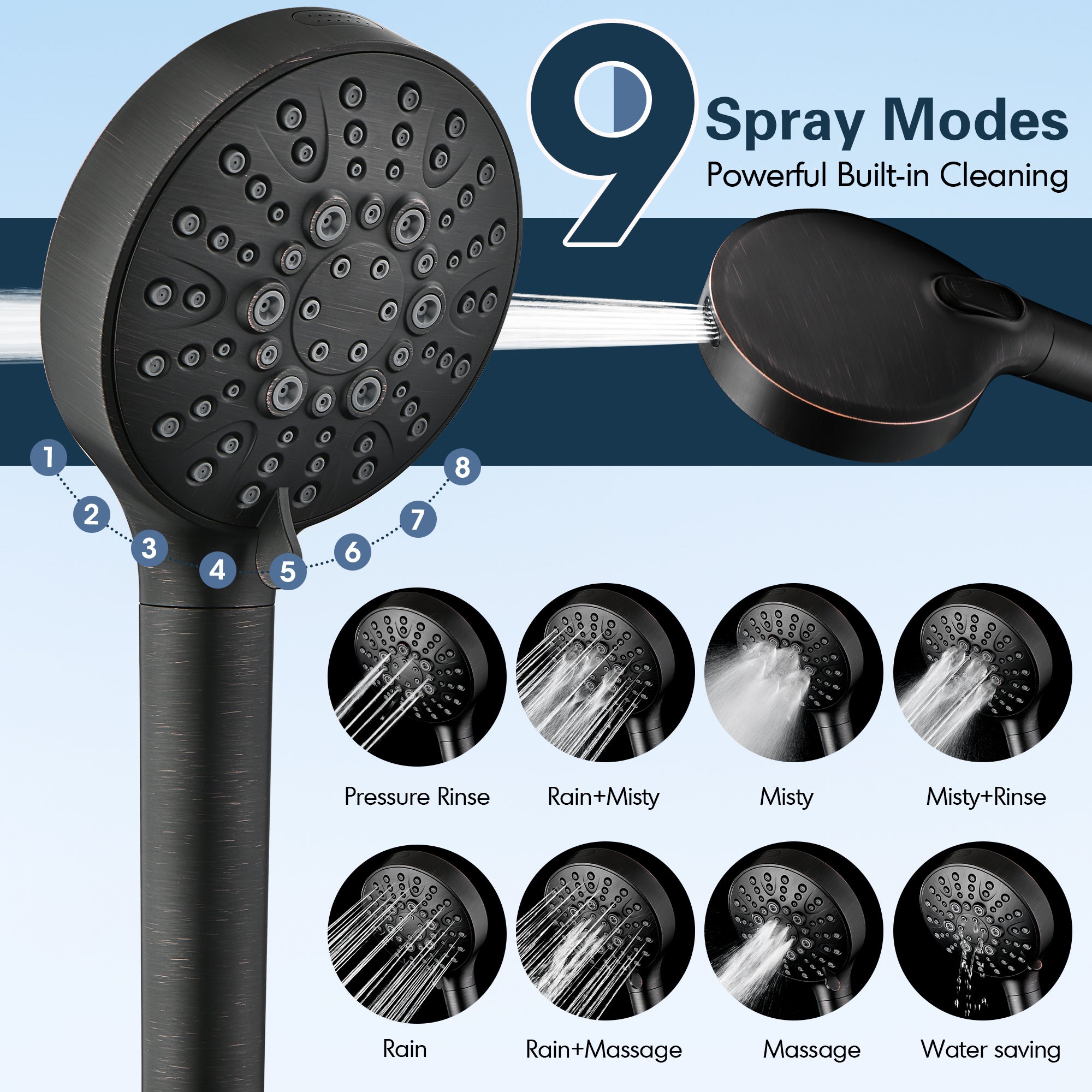 shower head #color_oil-rubbed-bronze