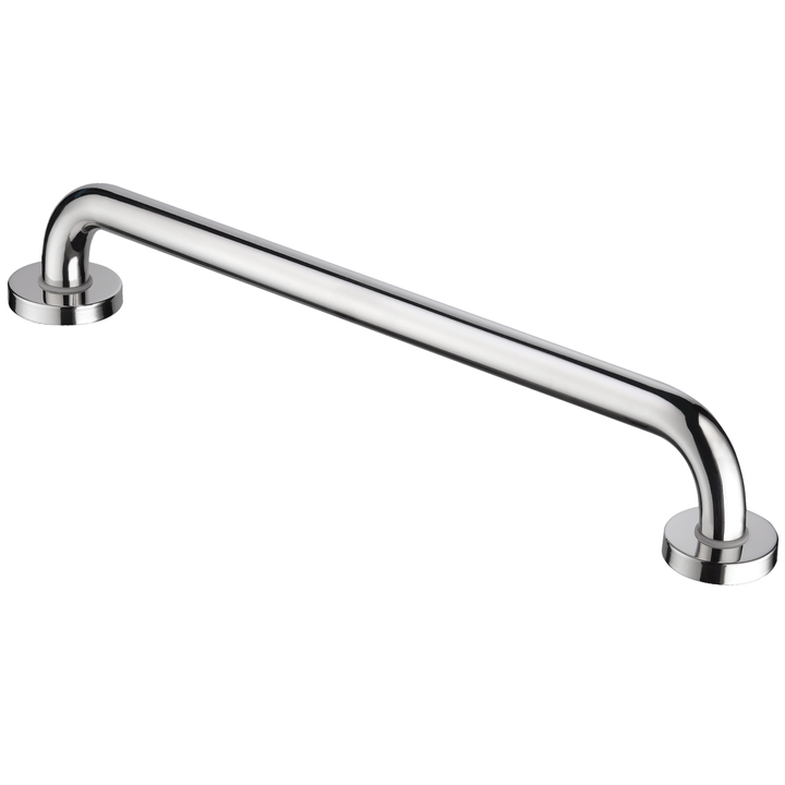 Bright Showers 24-Inch Stainless Steel Bathroom Grab Bar for Shower & Bathtub