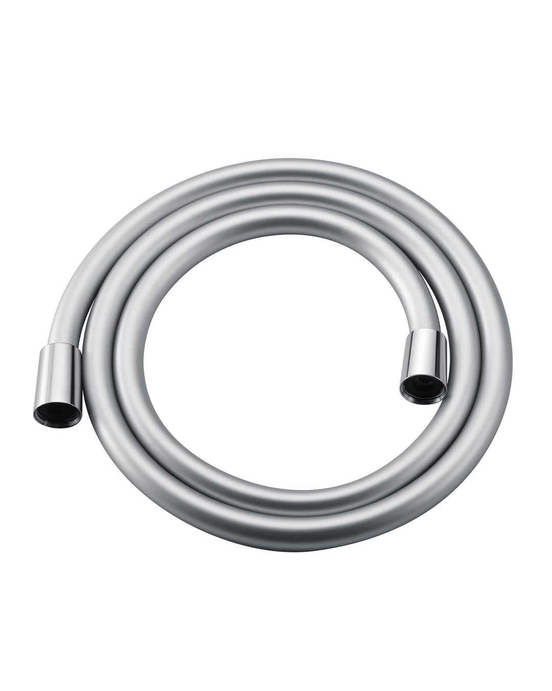 Silicone Handheld Shower Hose Replacement with Brass Connectors, Anti-Kink, G1/2