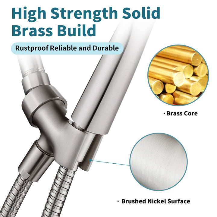 Shower Head Holder#color_brushed-nickel