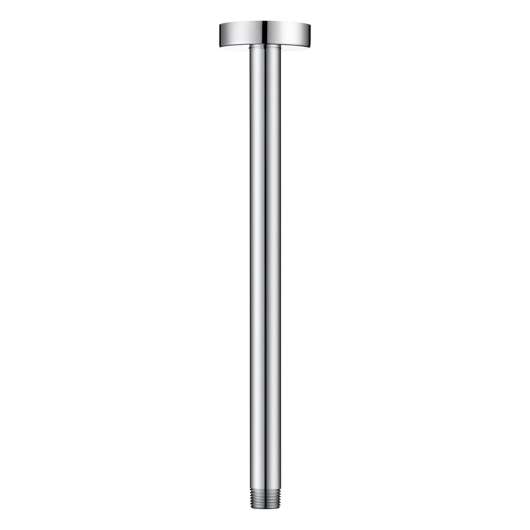 Bright Showers 3-Inch Ceiling Mount Shower Arm with Flange for Rainfall Shower Head