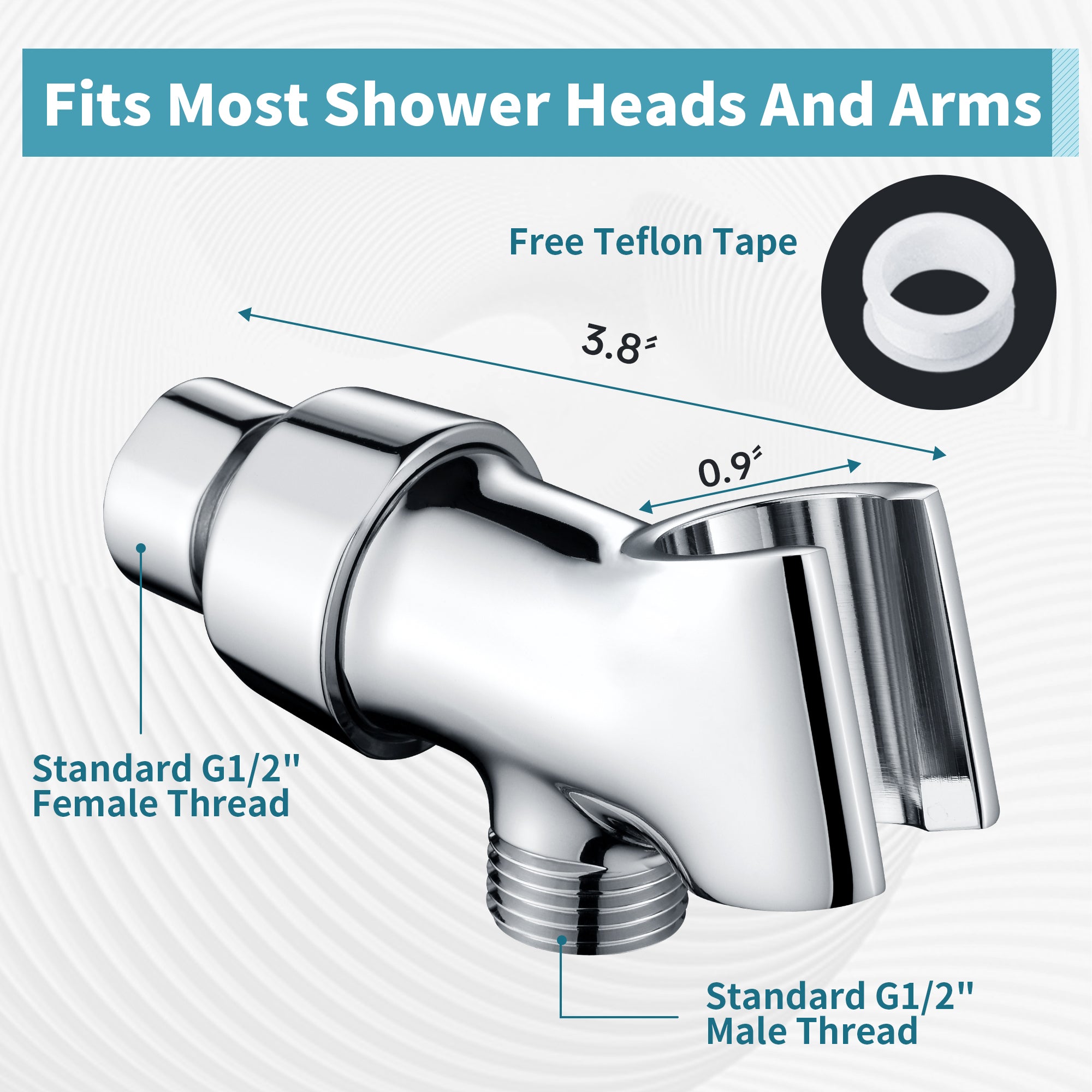 Shower Head Holder#color_chrome