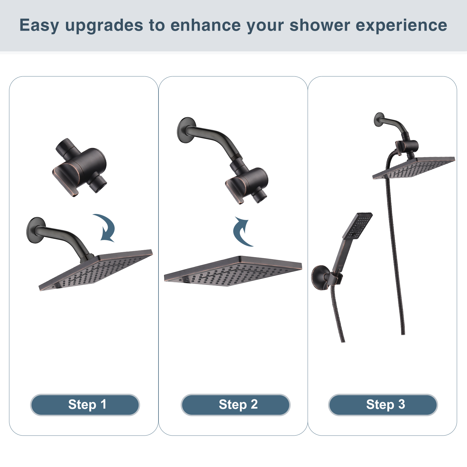 3-way shower diverter valve installation#color_oil-rubbed-bronze