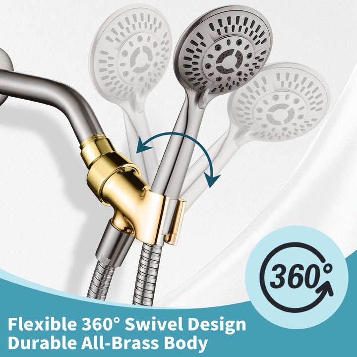 Shower Head Holder#color_brushed-nickel