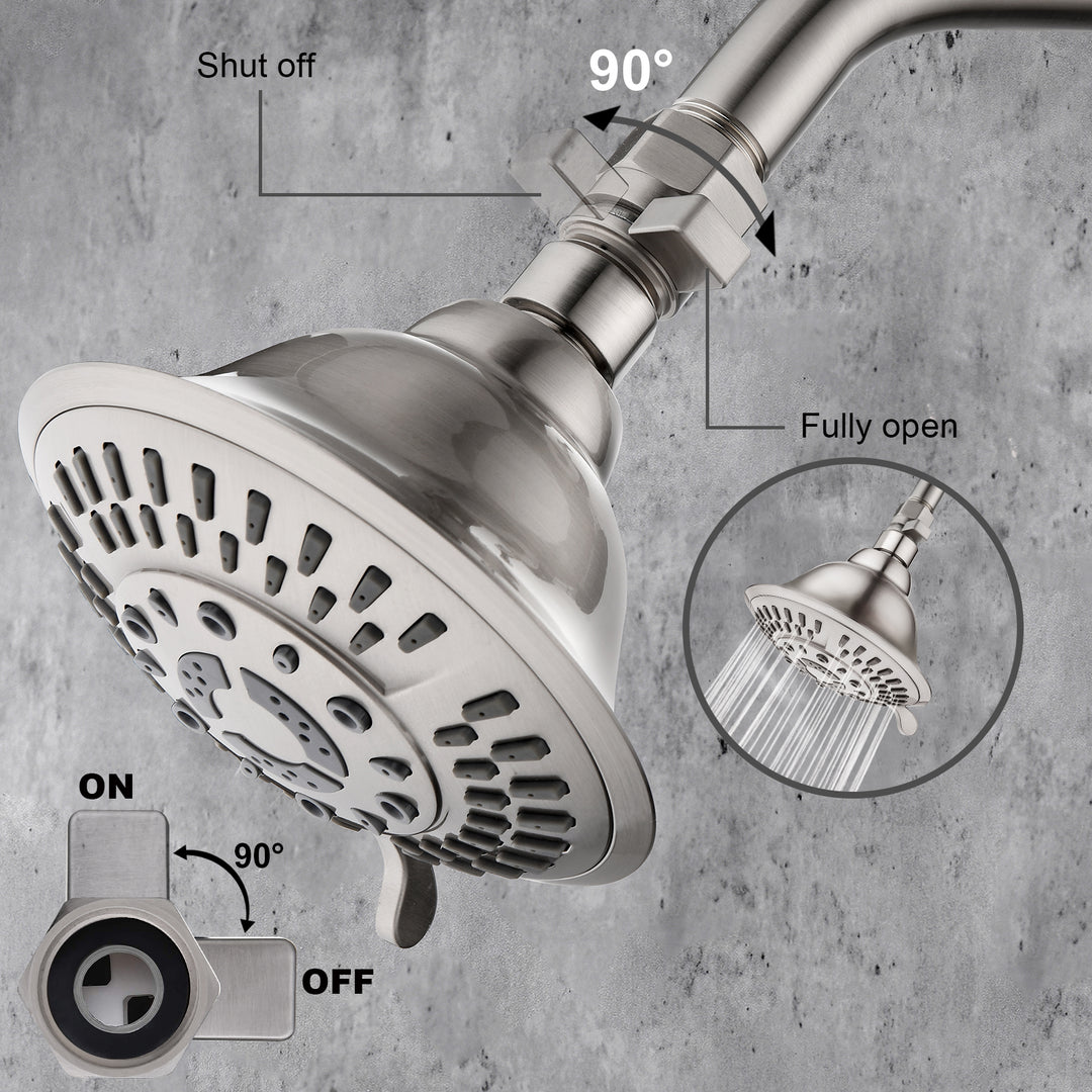 Shower Arm Diverter Valve #color_brushed-nickel