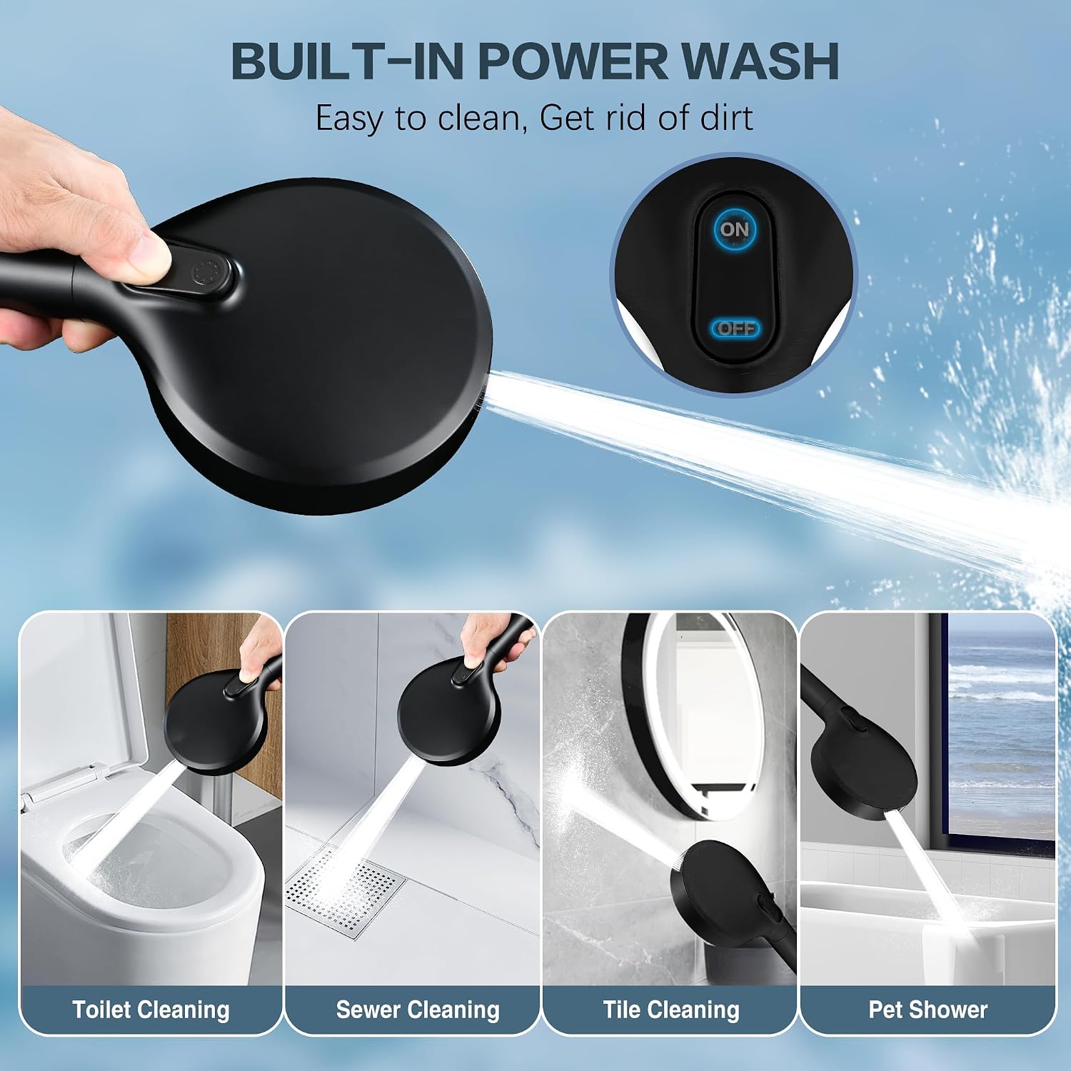 shower head #color_matte-black