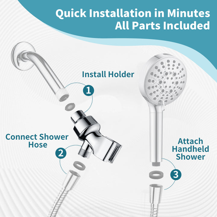 Shower Head Holder#color_chrome
