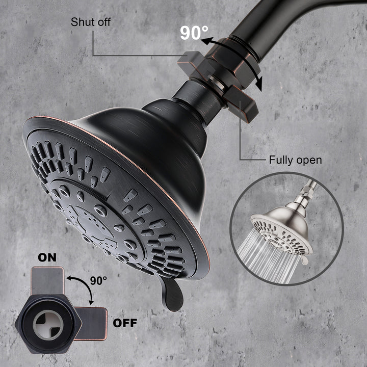 Shower Arm Diverter Valve #color_oil-rubbed-bronze