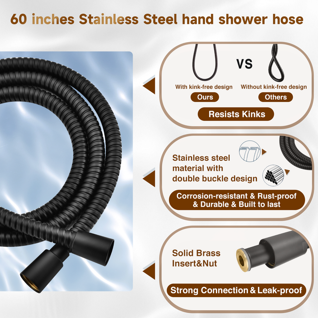 dual shower head combo #color_matte-black