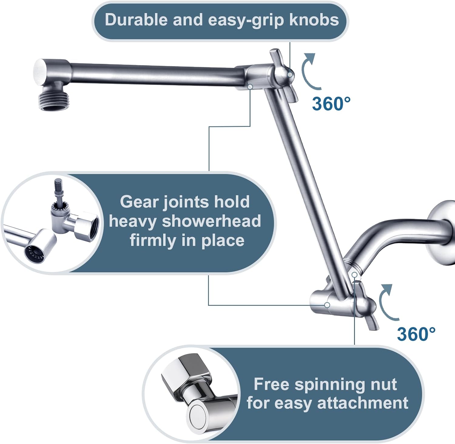 extension arm #color_chrome
