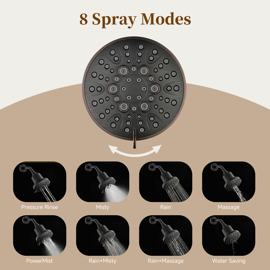 shower head #color_oil-rubbed-bronze