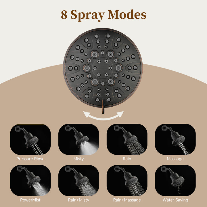 shower head #color_oil-rubbed-bronze
