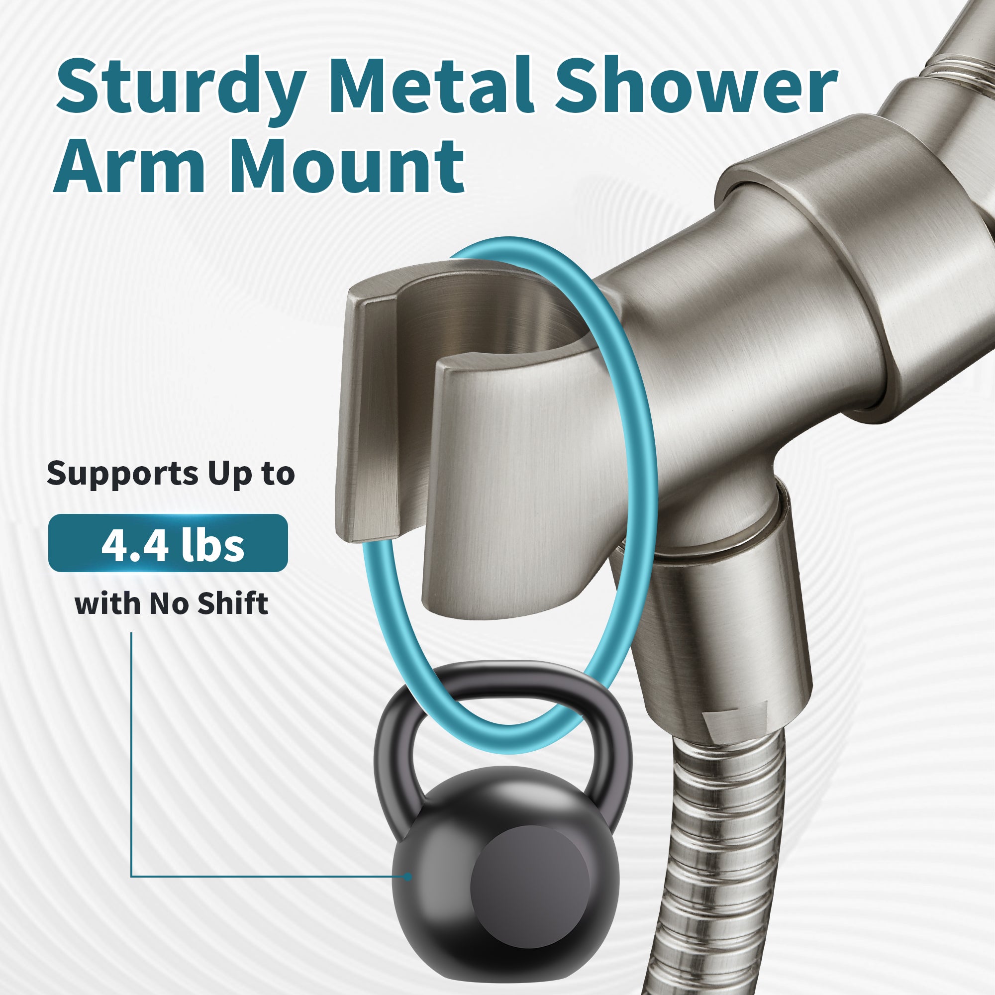 Shower Head Holder#color_brushed-nickel