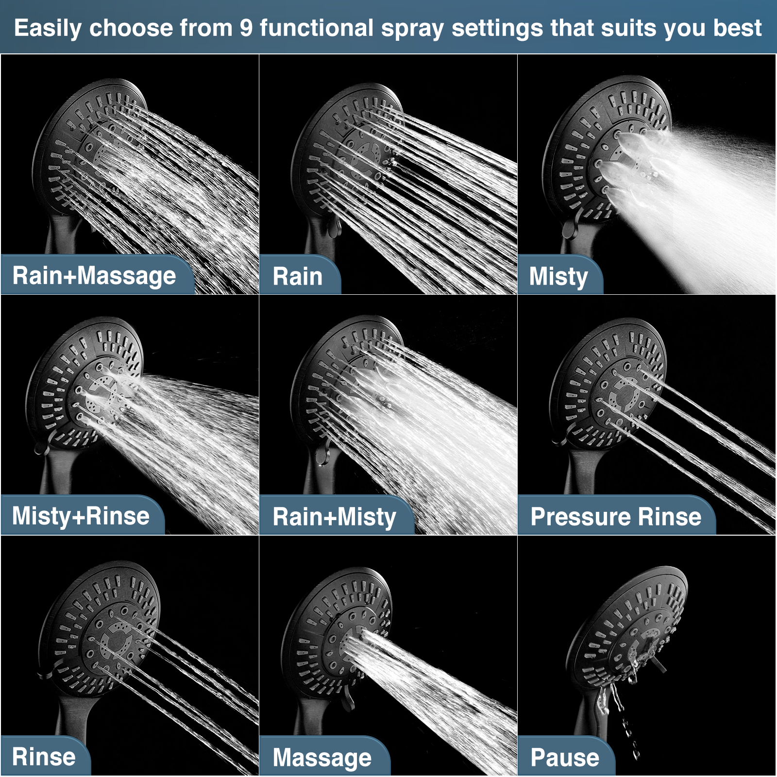 shower head #color_oil-rubbed-bronze