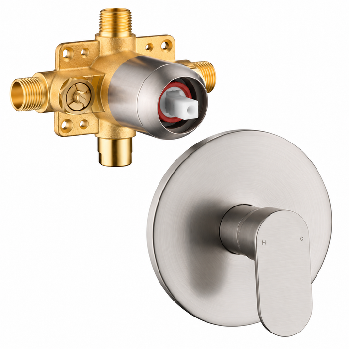 Shower Valve and Trim Kit #color_brushed-nickel