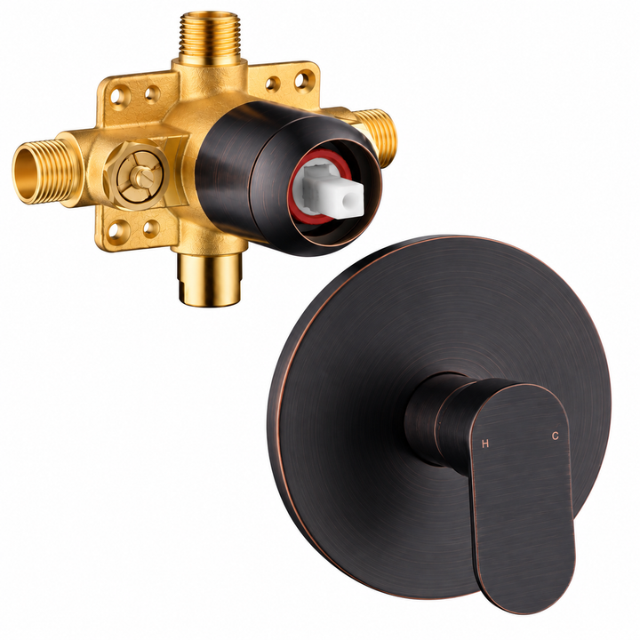 Shower Valve and Trim Kit #color_oil-rubbed-bronze