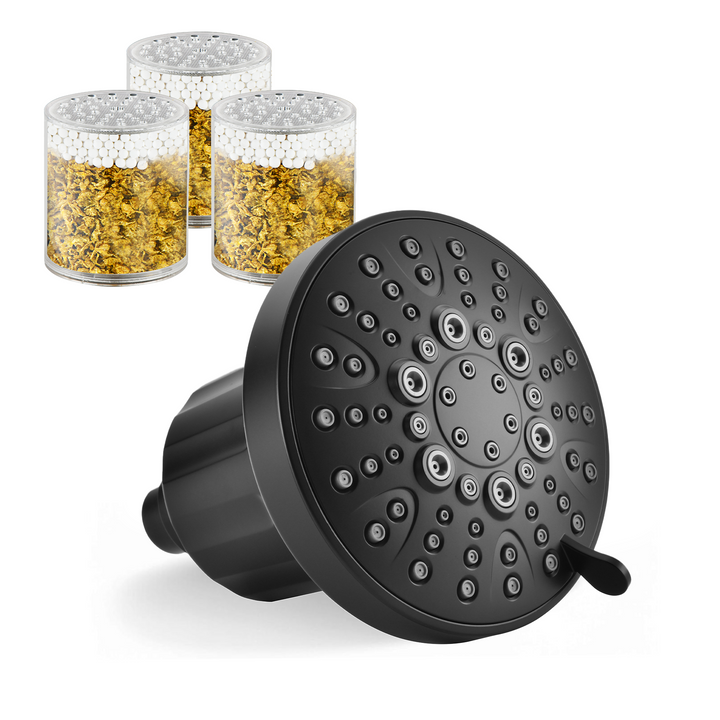 filtered shower head #color_matte-black