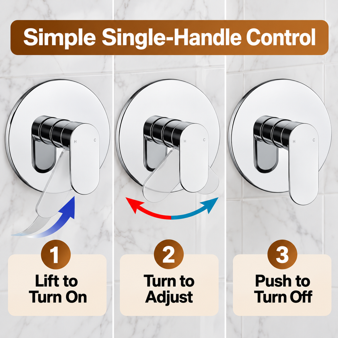 Shower Valve and Trim Kit #color_chrome