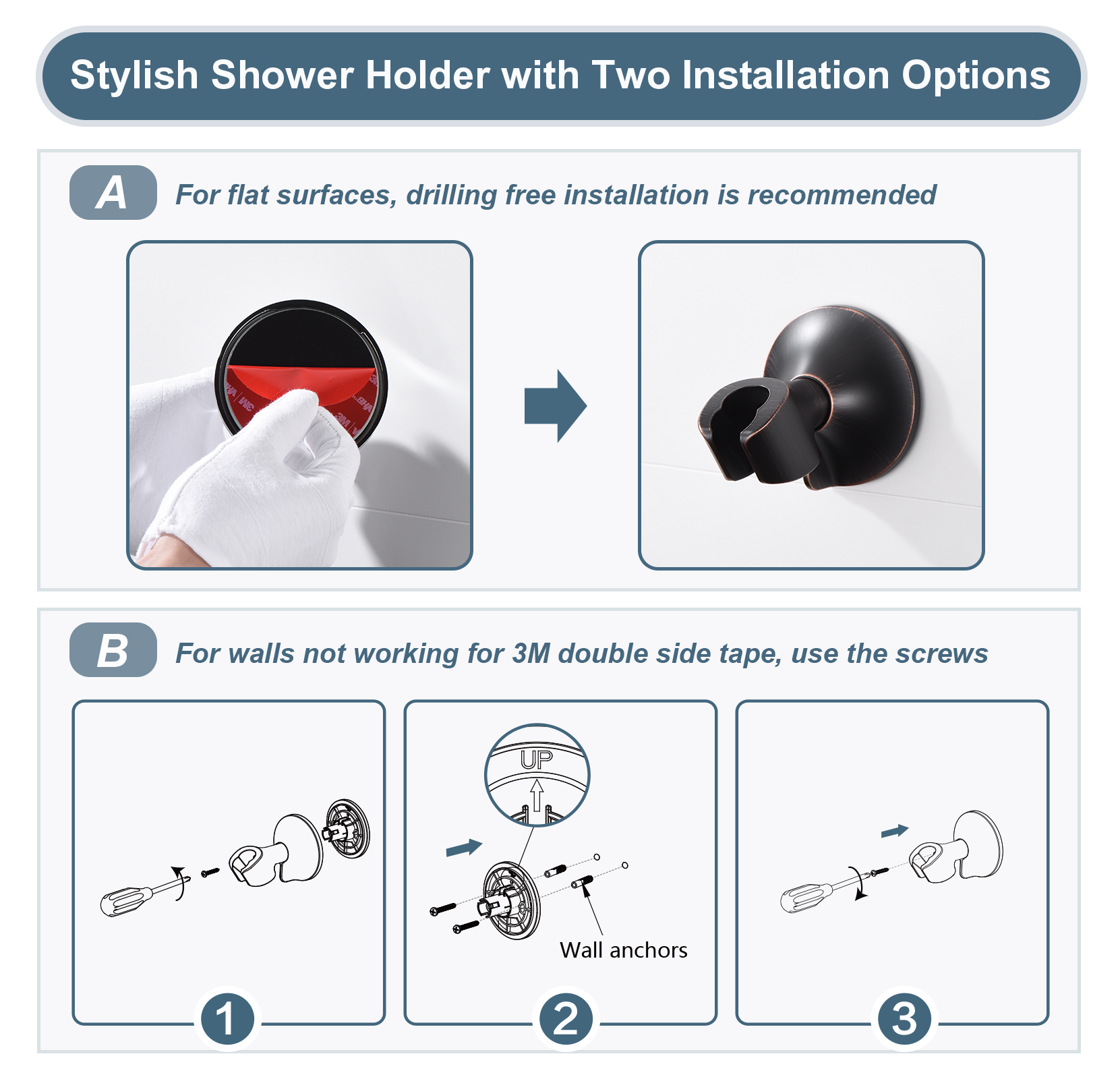 Oil-rubbed bronze shower head #color_oil-rubbed-bronze