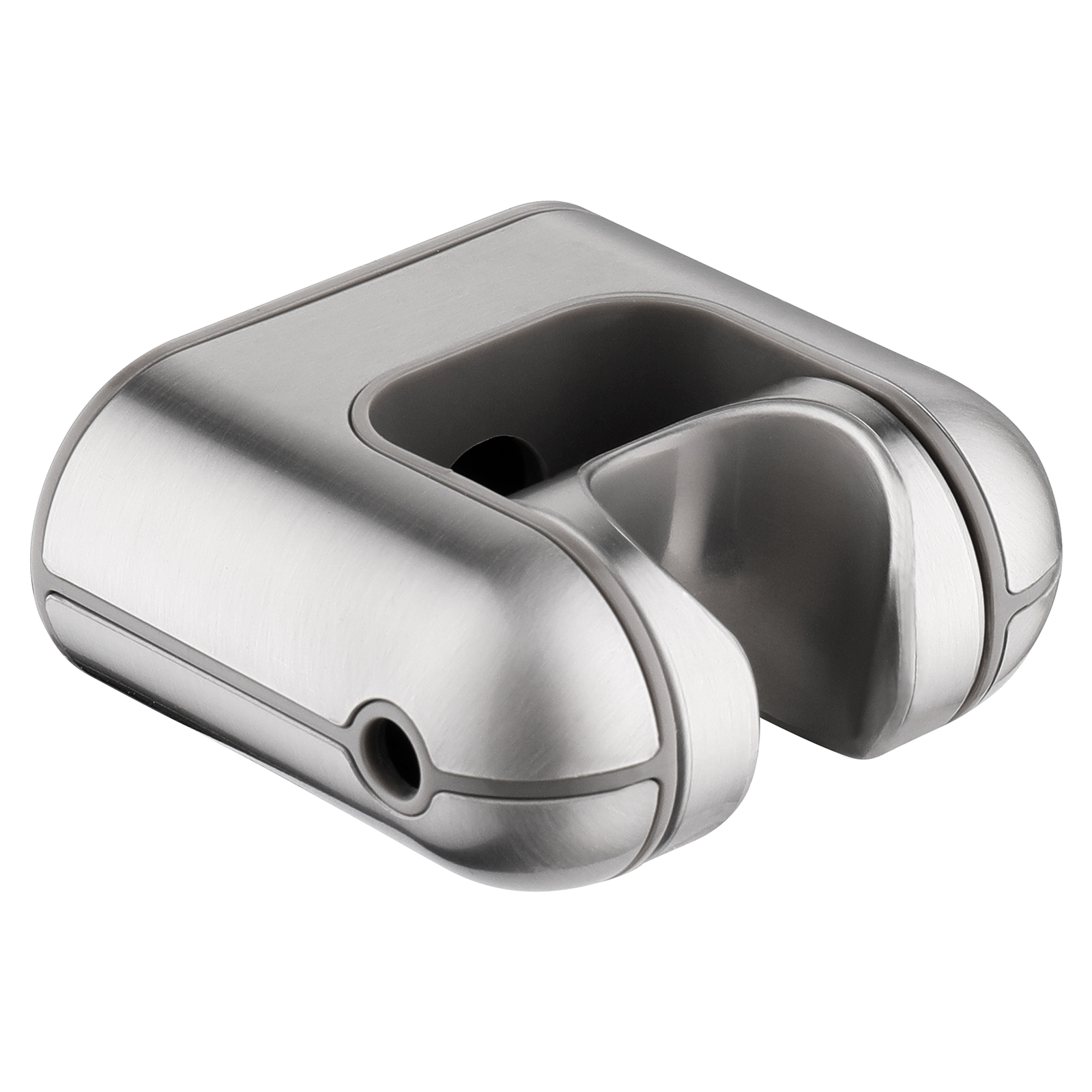 Adjustable brushed nickel shower head holder #color_brushed-nickel