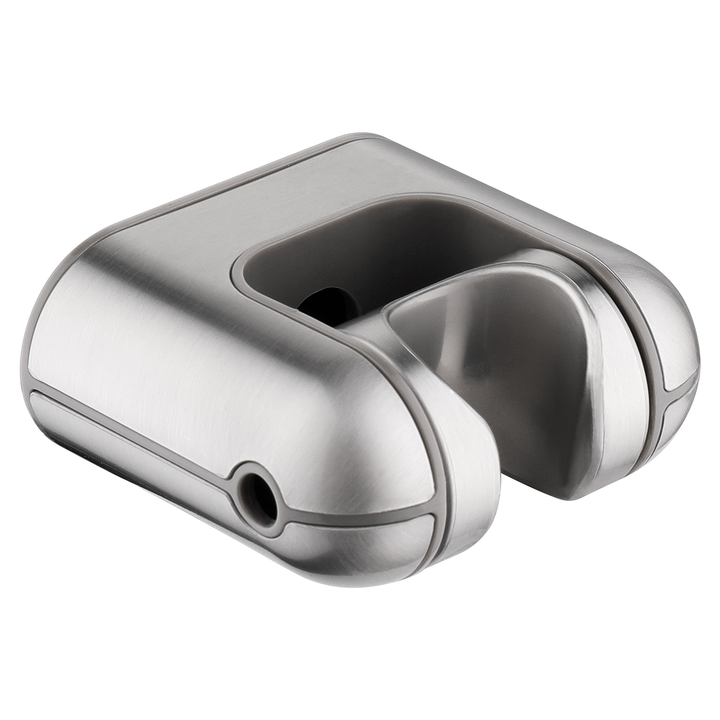 Adjustable brushed nickel shower head holder #color_brushed-nickel