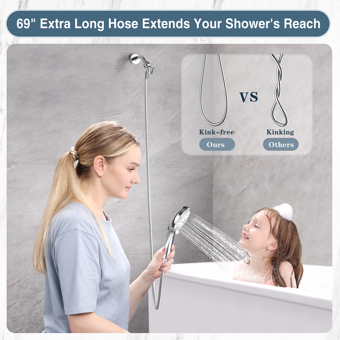 Chrome shower head #color_chrome