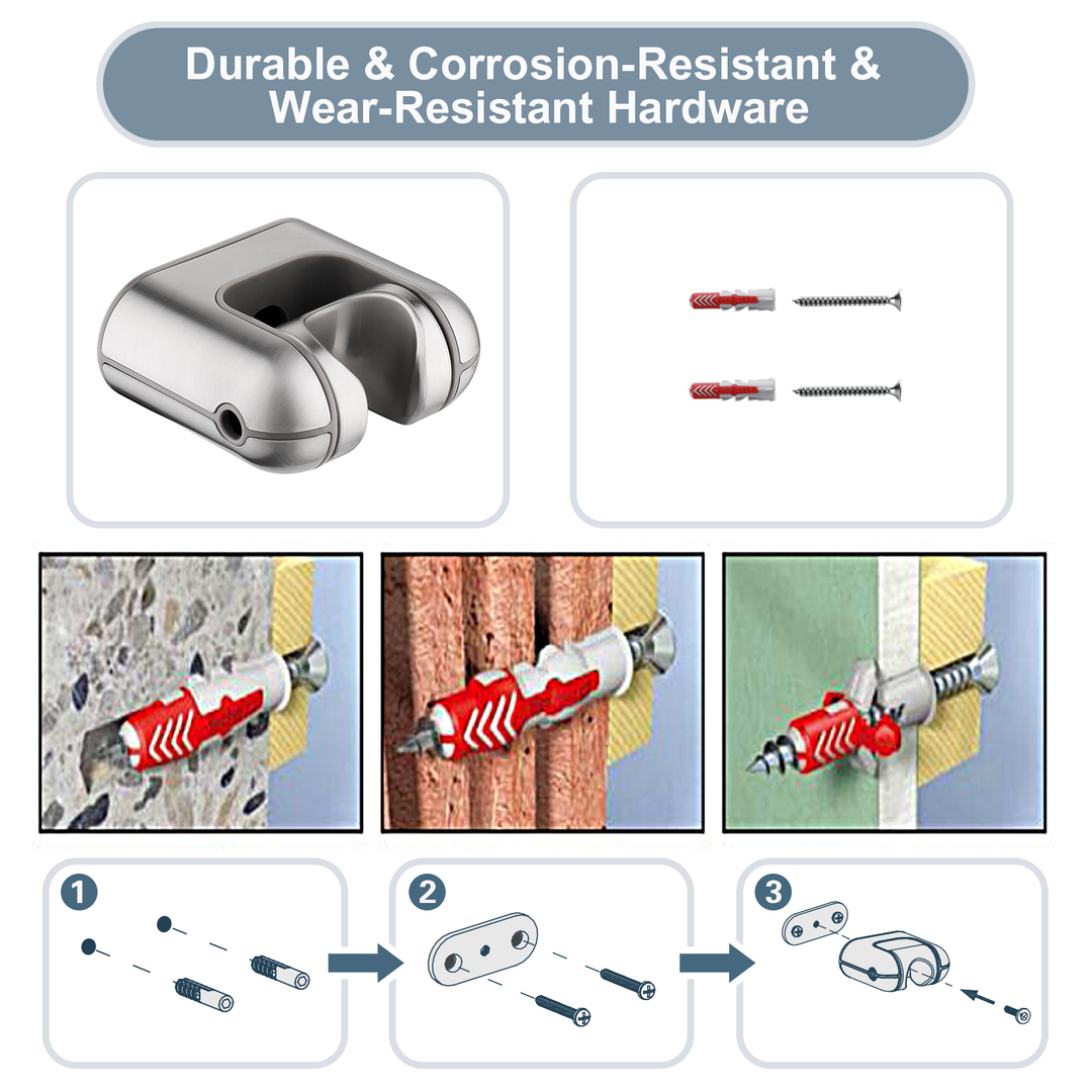 shower head holder #color_brushed-nickel