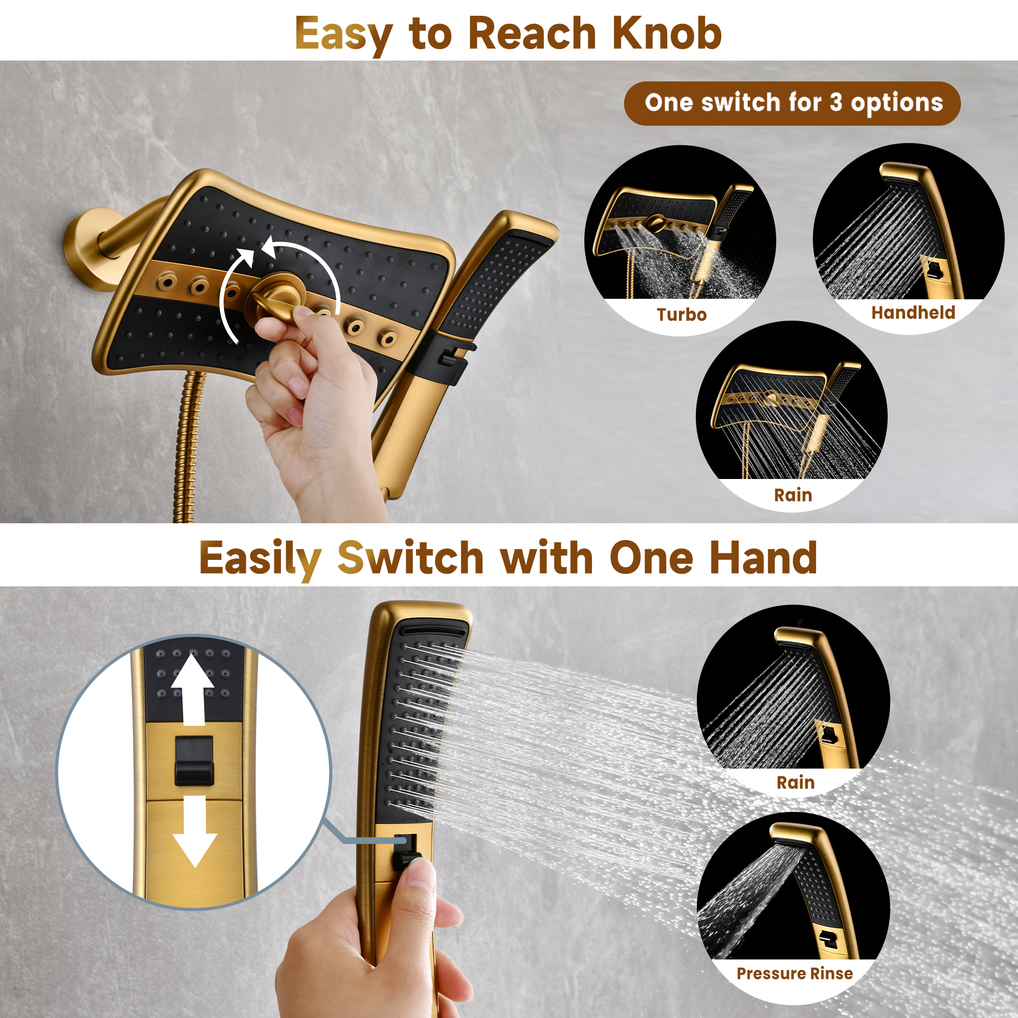 shower head #color_brushed-gold