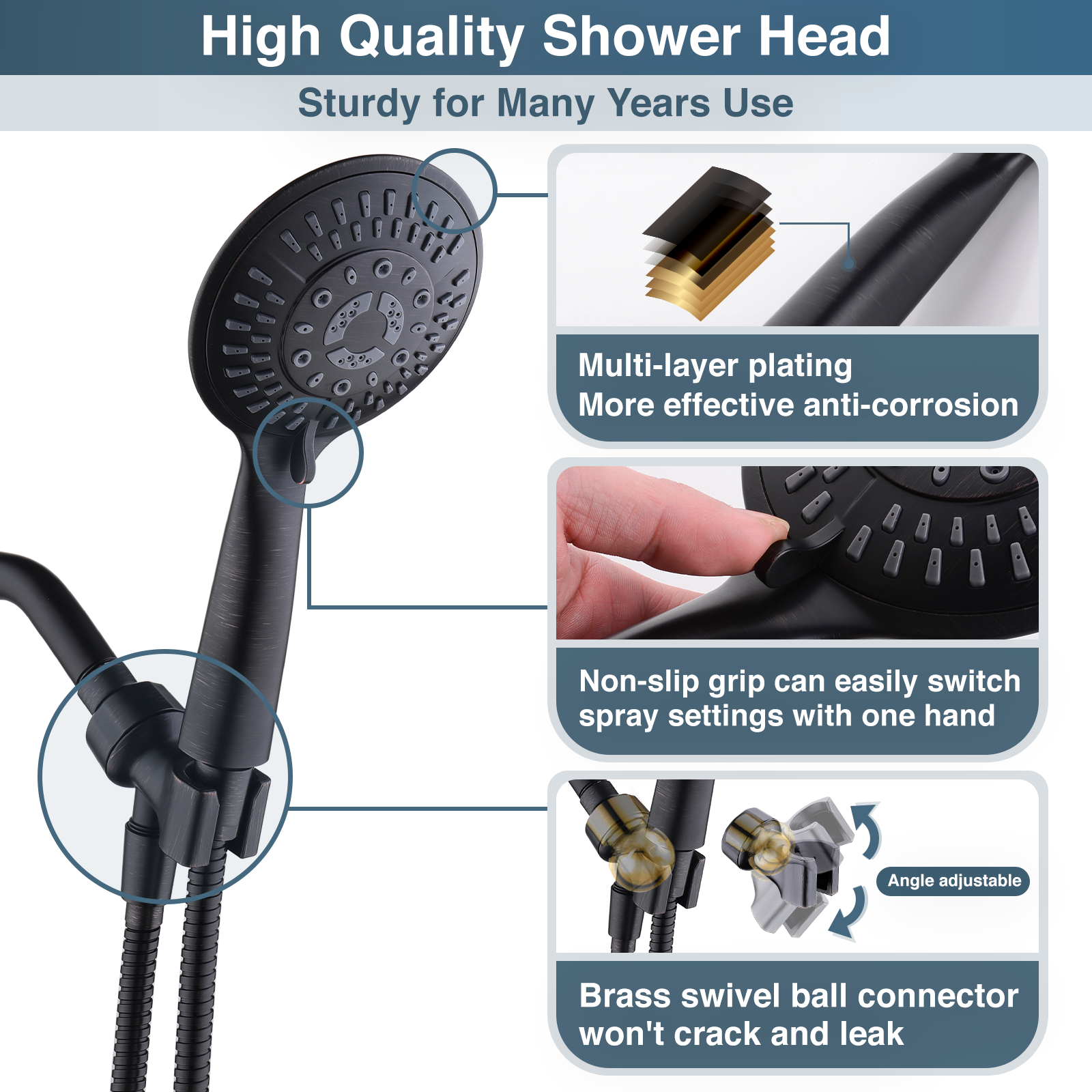 shower head #color_oil-rubbed-bronze