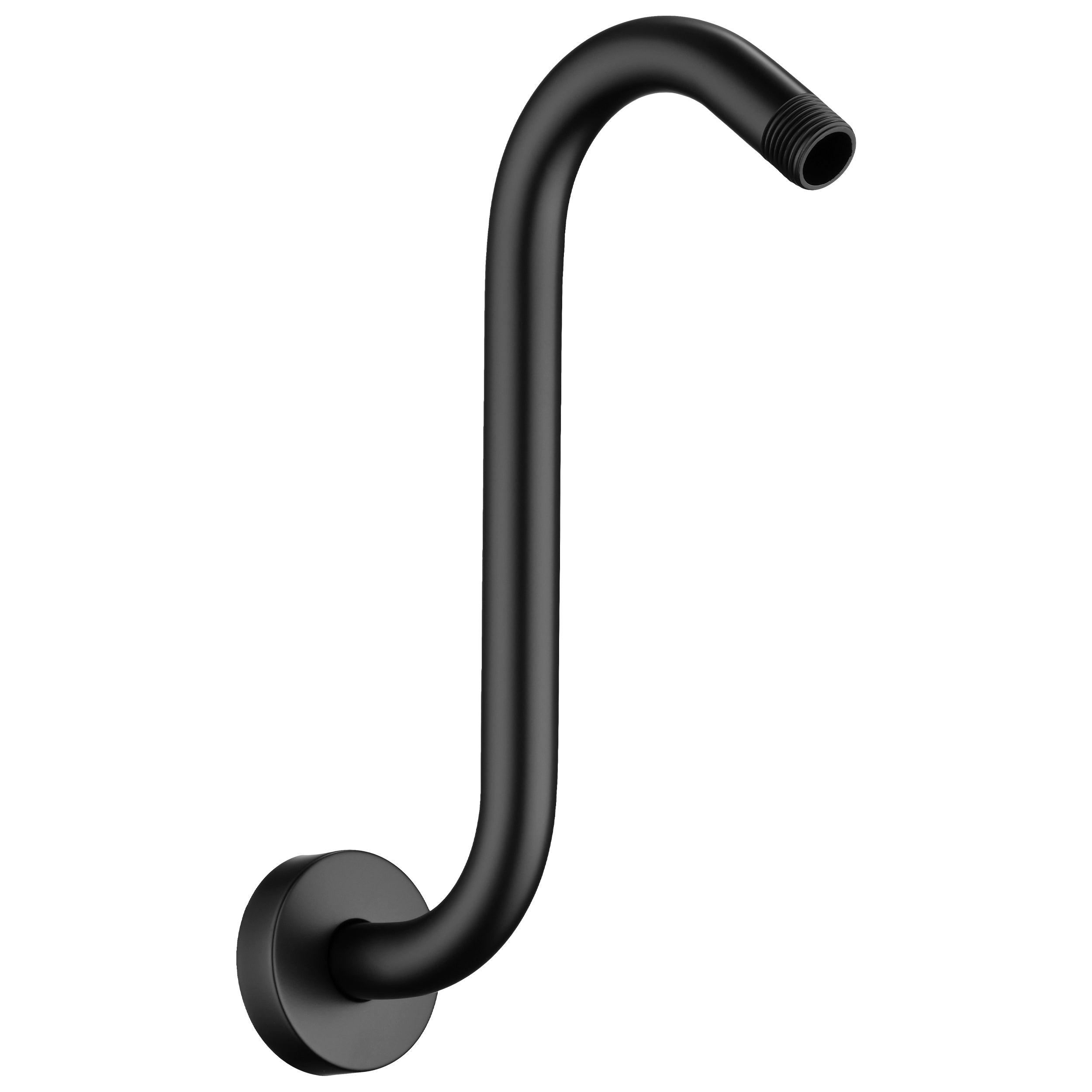 BRIGHT SHOWERS Shower Arm Extension, High Rise S-Shaped Shower Arm, Heavy-Duty SUS304 Stainless Steel, Gooseneck Shower Head Extension Arm, 6 & 8 & 10 Inch