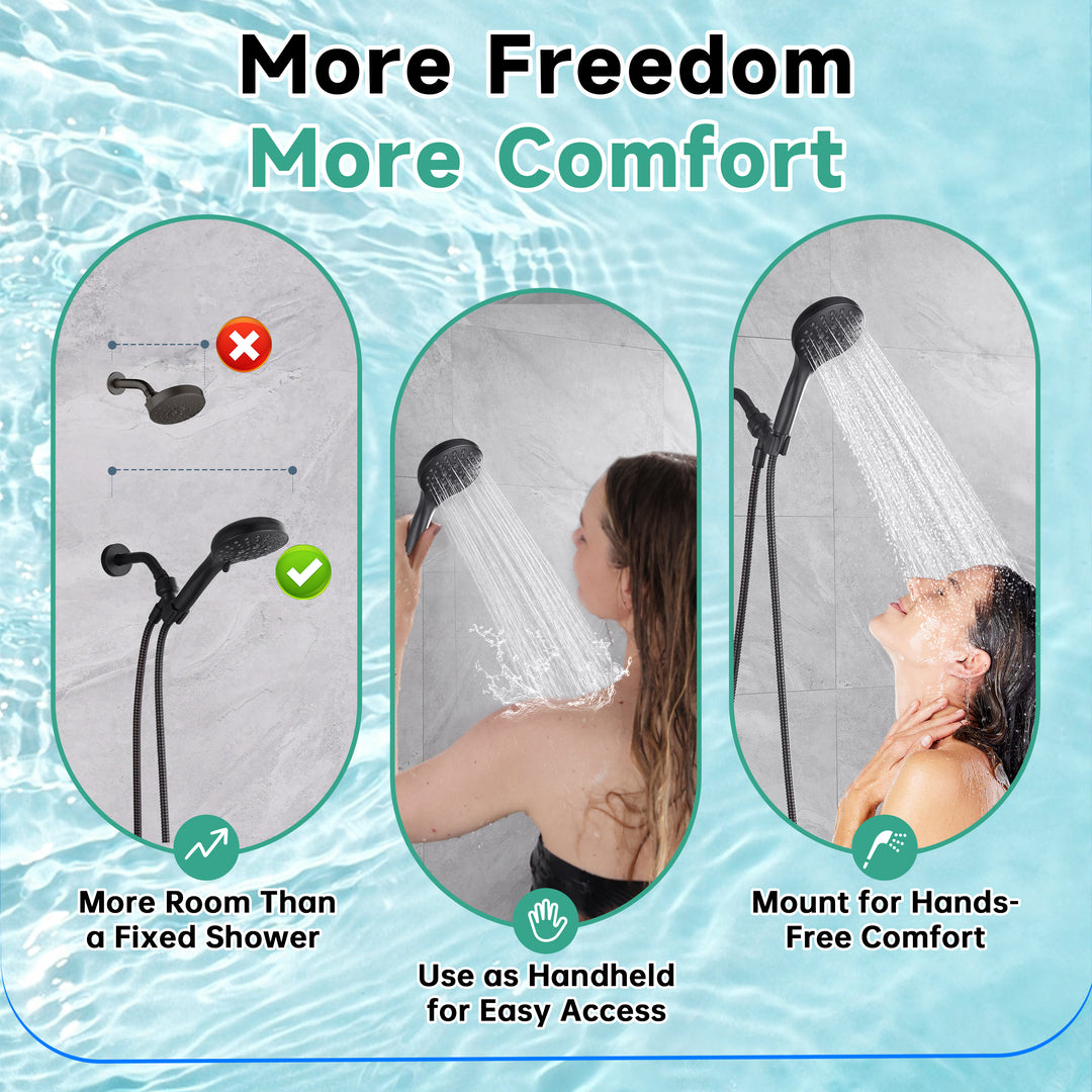 Oil-rubbed bronze shower head #color_oil-rubbed-bronze