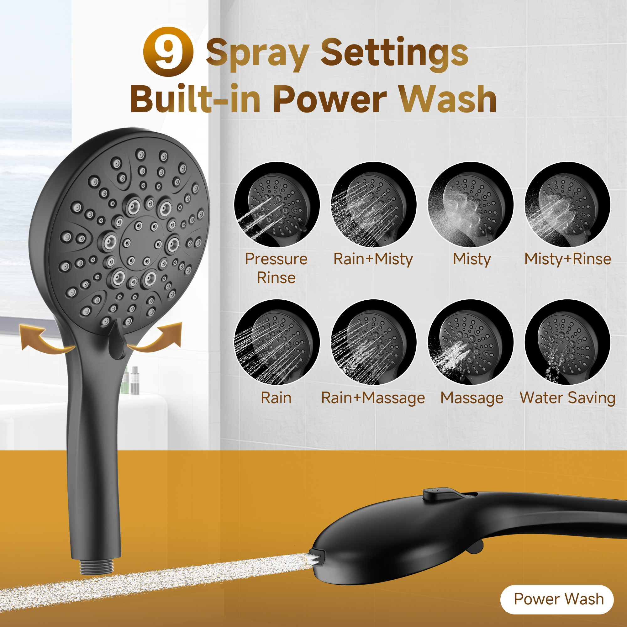 shower system #color_matte-black