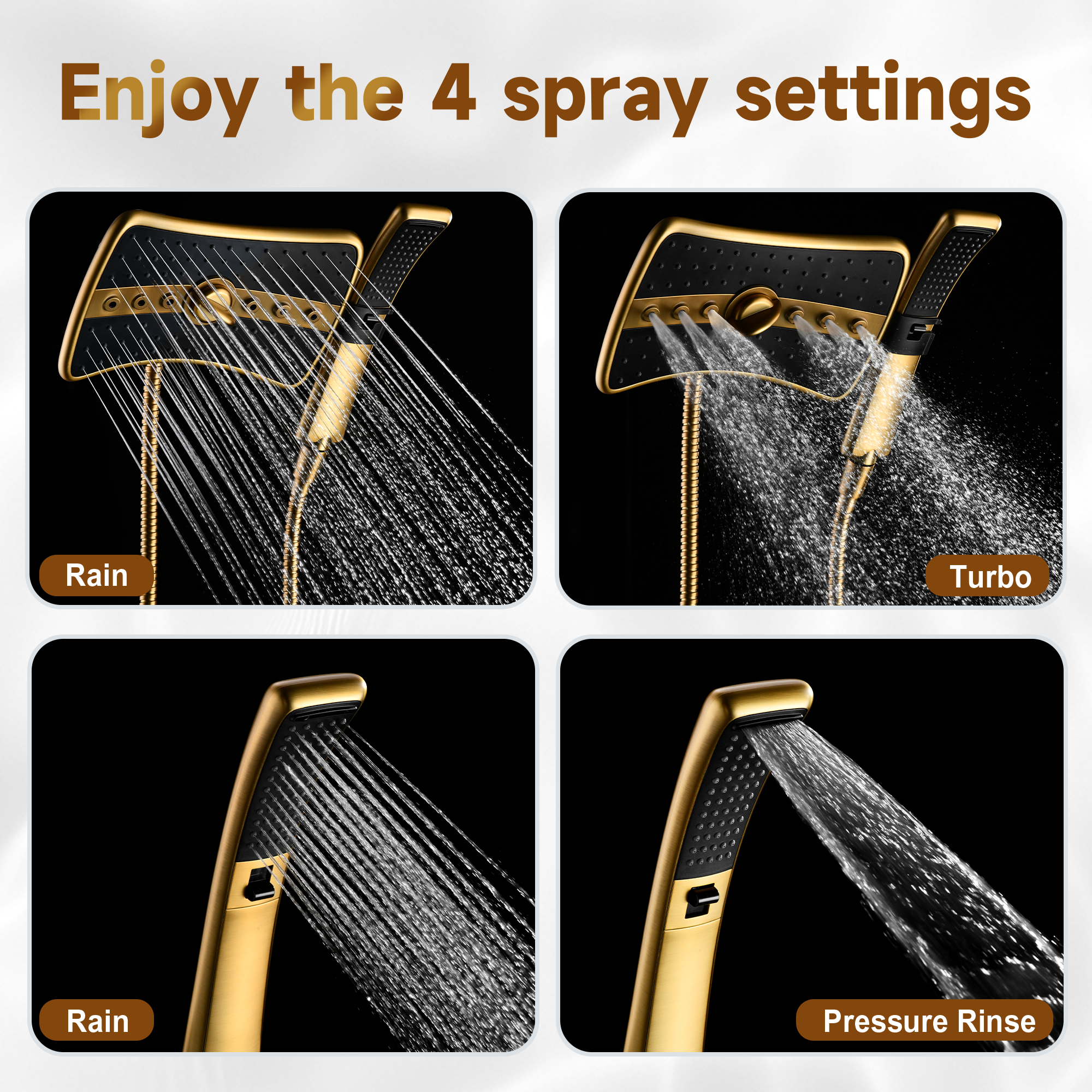 shower head #color_brushed-gold