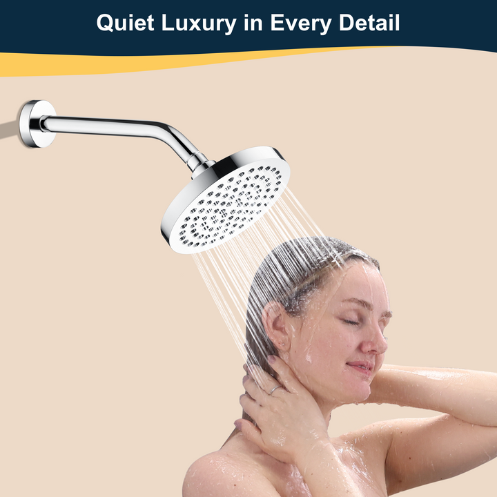 6 & 10" Solid Brass Shower Arm with Universal G1/2 Connection