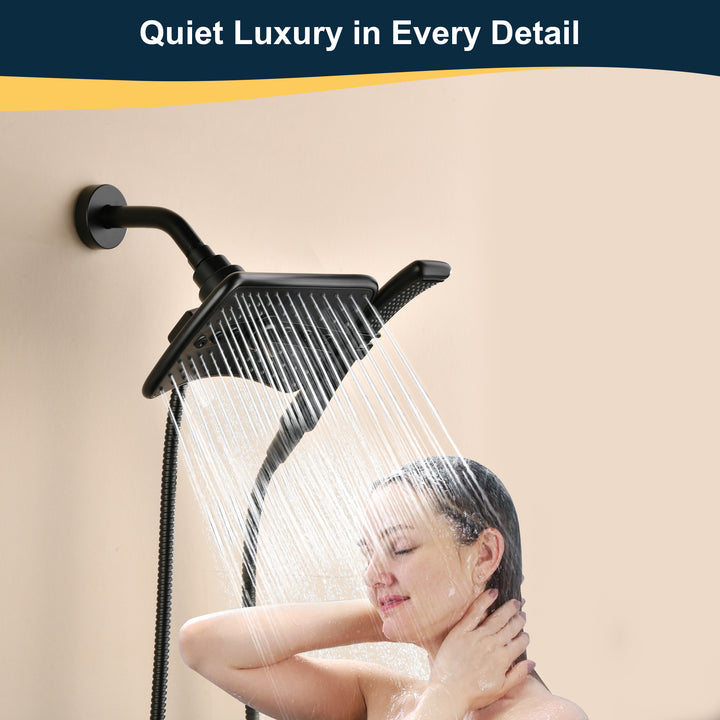 6 & 10" Solid Brass Shower Arm with Universal G1/2 Connection