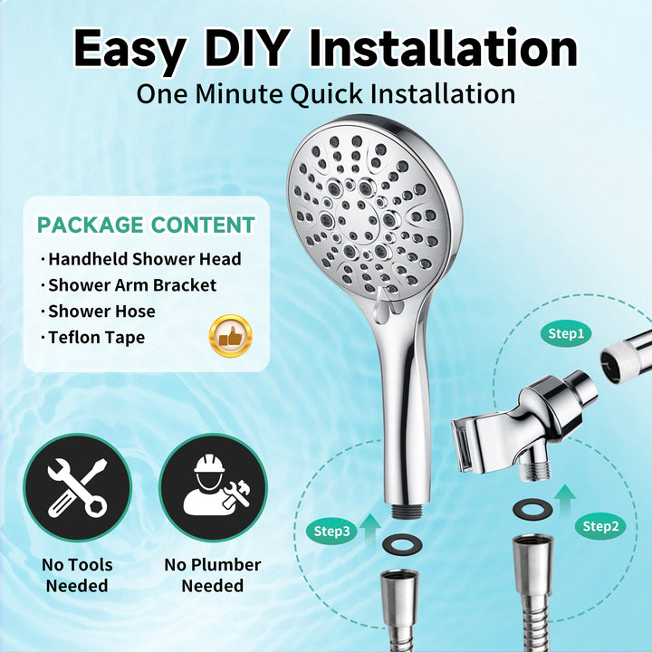 Chrome shower head #color_chrome