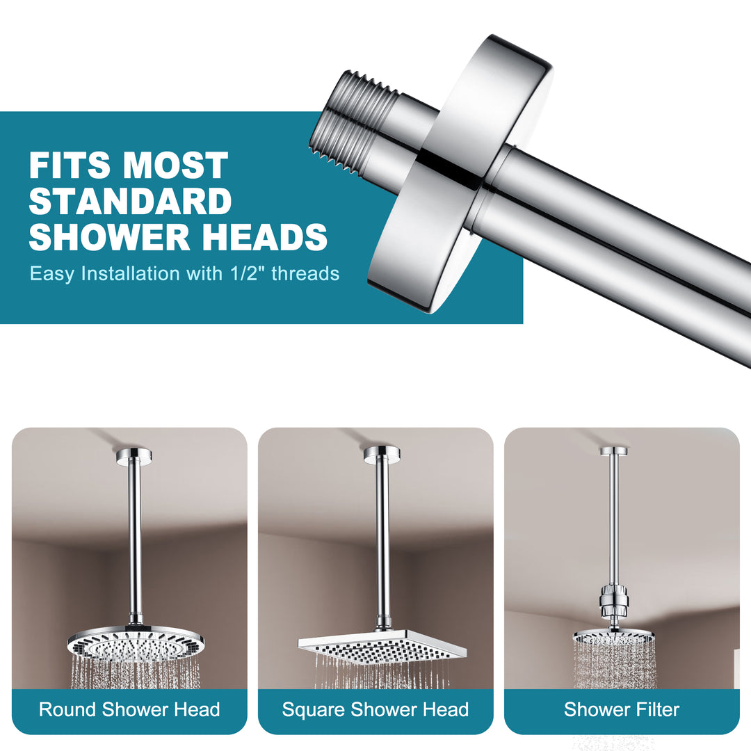 shower arm #color_chrome
