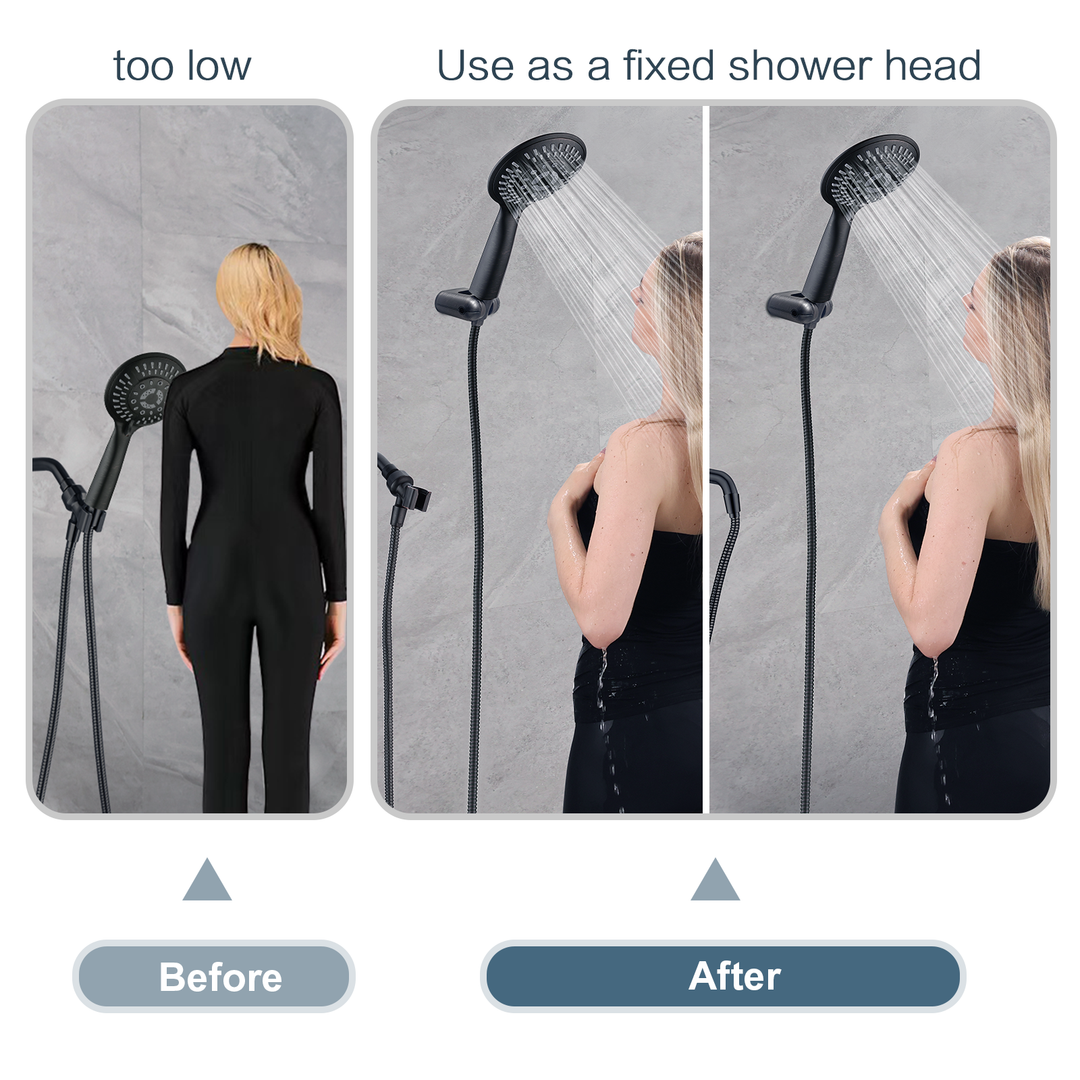 shower head holder #color_oil-rubbed-bronze